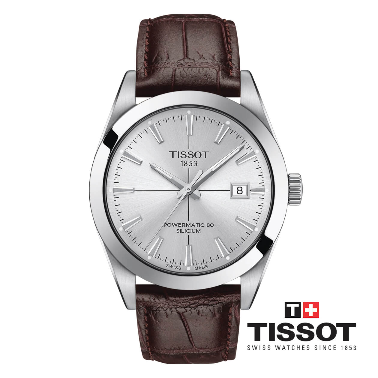 ĐỒNG HỒ NAM TISSOT GENTLEMAN POWERMATIC 80 SILICIUM T127.407.16.031.01 CHÍNH HÃNG